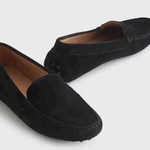 Quince Women’s 100% Suede Driver Loafer Size 9
